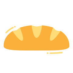 Illustration of French Bread design Icon