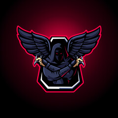 Dark ninja esport logo