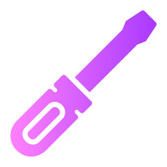 screwdriver gradient icon
