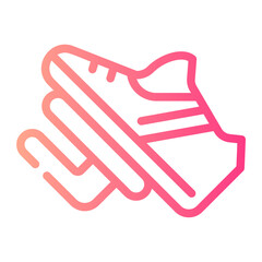 pedals gradient icon