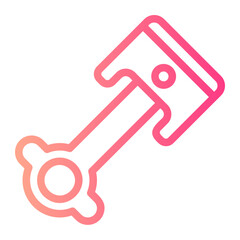 piston gradient icon