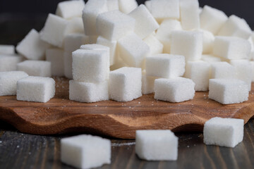 Refined white beet sugar, cubes