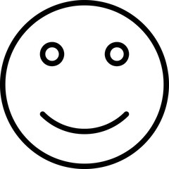 Smile Icon in trendy flat style isolated on white background. Happy face symbol for your web site design,.eps