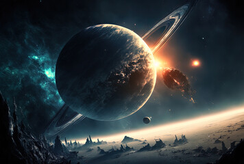 space setting. Generative AI