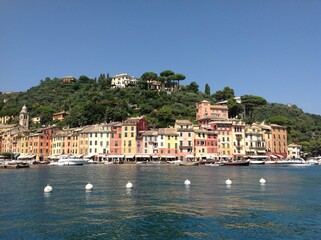 Passeggiando per il porticciolo di Portofino 