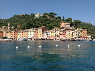 Passeggiando per il porticciolo di Portofino 