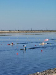 kayaking on the lake © Spivacore
