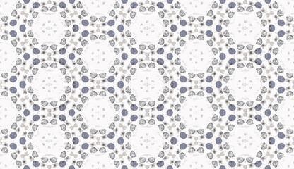 Abstract seamless pattern, seamless wallpaper, seamless background designed for use for interior,wallpaper,fabric,curtain,carpet,clothing,Batik,satin,background , illustration, Embroidery style.