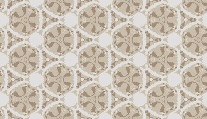 Abstract seamless pattern, seamless wallpaper, seamless background designed for use for interior,wallpaper,fabric,curtain,carpet,clothing,Batik,satin,background , illustration, Embroidery style.