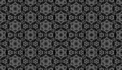 Abstract seamless pattern, seamless wallpaper, seamless background designed for use for interior,wallpaper,fabric,curtain,carpet,clothing,Batik,satin,background , illustration, Embroidery style.