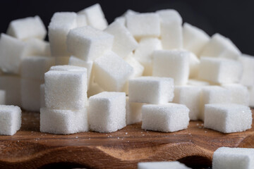 Refined white beet sugar, cubes
