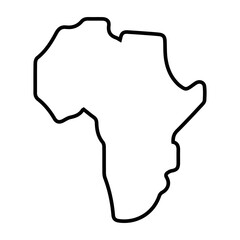 Verde, cape, africa icon