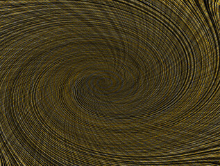 Black and yellow abstract background of blurred lines