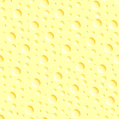 Cheese seamless pattern