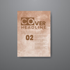 Cards with watercolor background. Design for your cover, date, postcard, banner, logo.