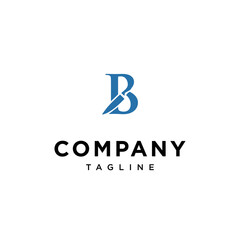 
B Letter Knife Vector logo icon vector Template.eps