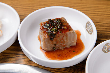 Seasoned acorn jelly