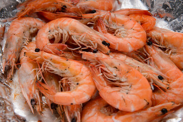 Grilled shrimp