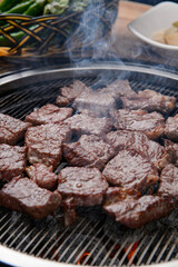Grilled beef
