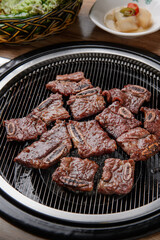 Grilled beef