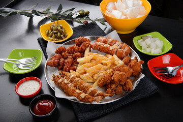 fried food 