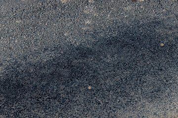 Details of the paved highway , close up