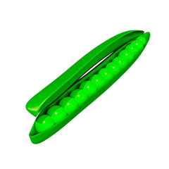 3D Illustration Beans