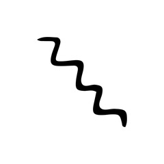 3d rendered illustration of an arrow