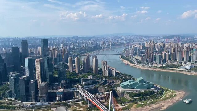 view of the city