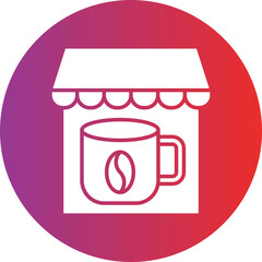 Coffee Shop Icon Style