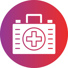 First Aid Kit Icon Style