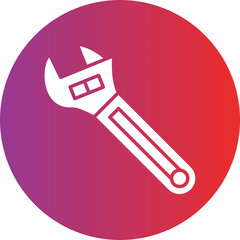 Wrench Icon Style