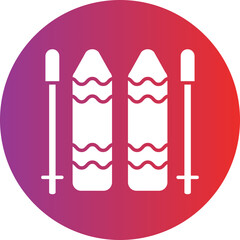 Ski Icon Style