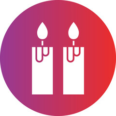 Candle Icon Style