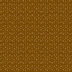 Abstract fabric print of simple geometric shapes isolated on a light muted natural beige, brown background