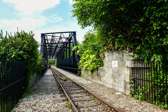 Rail Corridor - a popular trekking route for Singaporeans