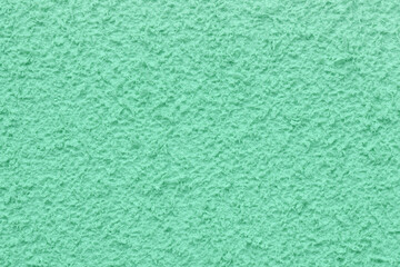 Obraz premium Texture of mint fluffy fabric as background
