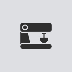 Kitchen mixer vector icon sign symbol