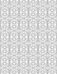 Adult Geometric Pattern Coloring Pages