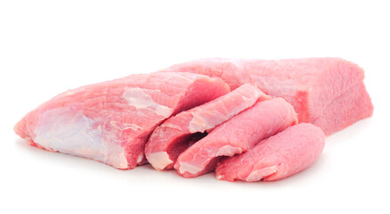 Piece of fresh beef meat.