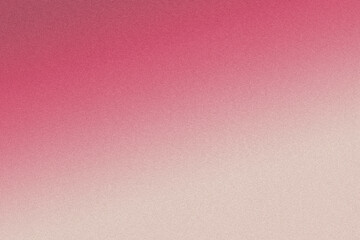 Magenta gradient. Digital noise, grain texture. Abstract y2k background. Retro 80s, 90s style. Wall, wallpaper. Minimal, minimalist. Burgundy background. Red, pink, carmine, ruby, beige colors.