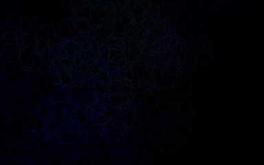 Dark Blue, Red vector backdrop with memphis shapes.