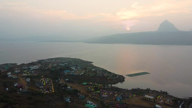 Camping spot near pawna lake in pune