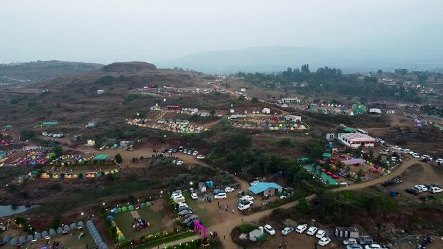 Camping spot near pawna lake in pune