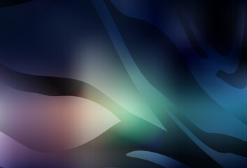 Dark Blue, Red vector colorful blur background.