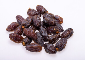 Dried medjoul jumbo dates. Modjoul is one of the noblest variety of dates in the world, often called the king of dates