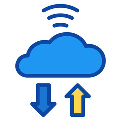 cloud two tone icon