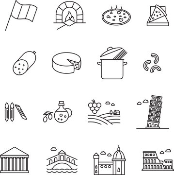education icons set
