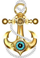 Anchor with Clock