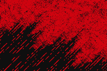 Abstract red and black grunge texture background